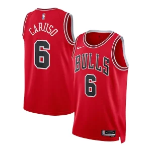 Alex Elegant Caruso Chicago Bulls Nike Unisex Swingman Jersey Icon Edition Red