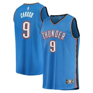 Alex Trendy Caruso Oklahoma City Thunder Fast Break Replica Player Jersey Icon Edition Blue