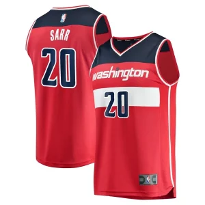 Alexandre Trendy Sarr Washington Wizards Fast Break Replica Player Jersey Icon Edition Red