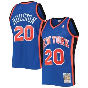 Allan Houston New York Knicks Hardwood Classics Trendy Swingman Jersey Blue