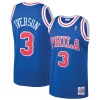 Allen Iverson Philadelphia 76ers 1996/97 Hardwood Classics Throwback Chic Swingman Jersey Royal