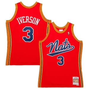 Allen Iverson Philadelphia 76ers 2004/05 Hardwood Chic Classics Swingman Jersey Red