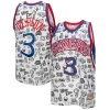 Allen Iverson Philadelphia 76ers Trendy 1996/97 Swingman Jersey White