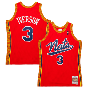 Allen Iverson Philadelphia 76ers 2004/05 Hardwood Classics Swingman Jersey Fabulous Red