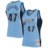 Andrei Kirilenko Utah Jazz Elegant 2009/10 Hardwood Classics Swingman Jersey Powder Blue