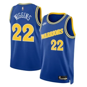 Andrew Wiggins Golden State Premium Warriors Nike Swingman Jersey Classic Edition Blue