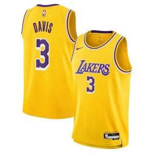 Anthony Davis Los Angeles Lakers Gorgeous Nike Youth Swingman Jersey Icon Edition Gold