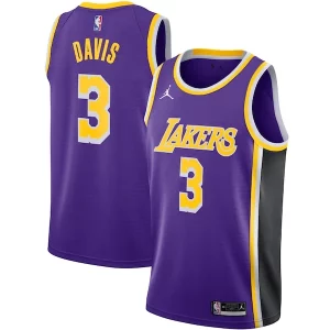 Anthony Davis Los Angeles Lakers Jordan Brand 2020/21 Swingman Jersey Chic Statement Edition Purple