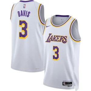 Anthony Davis Los Angeles Lakers Nike Unisex Trendy Swingman Jersey Association Edition White