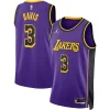 Anthony Davis Los Premium Angeles Lakers Jordan Brand Unisex Swingman Jersey Statement Edition Purple