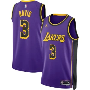 Anthony Davis Los Premium Angeles Lakers Jordan Brand Unisex Swingman Jersey Statement Edition Purple