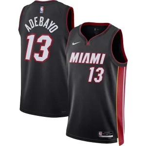 Bam Adebayo Miami Heat Nike Unisex Swingman Jersey Icon Gorgeous Edition Black