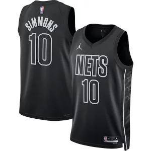 Ben Simmons Brooklyn Nets Jordan Brand Unisex Swingman Jersey Statement Edition Fabulous Black