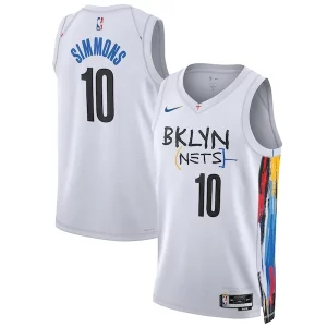 Ben Simmons Brooklyn Nets Nike Gorgeous Unisex 2022/23 Swingman Jersey City Edition White