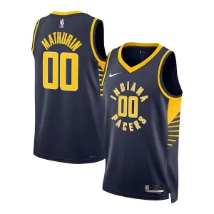 Bennedict Mathurin Indiana Pacers Nike Unisex Swingman Jersey Elegant Icon Edition Navy