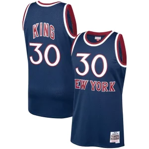 Bernard King New York Knicks 1982/83 Hardwood Classics Swingman Jersey Navy Stylish