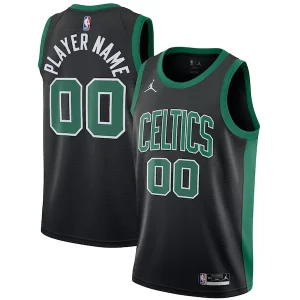 Boston Celtics Jordan Brand Swingman Premium Custom Jersey Statement Edition Black