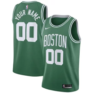 Boston Celtics Nike 2020/21 Swingman Custom Jersey Icon Chic Edition Kelly Green