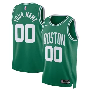 Boston Celtics Nike Unisex 2022/23 Trendy Swingman Custom Jersey Kelly Green Icon Edition