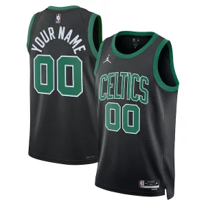 Boston Celtics Stylish Jordan Brand Unisex 2022/23 Swingman Custom Jersey Statement Edition Black