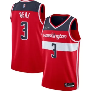 Bradley Beal Washington Wizards Nike 2021/22 Diamond Swingman Jersey Icon Edition Red Stylish