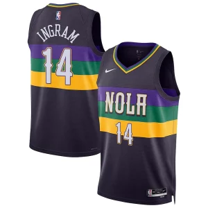 Brandon Ingram New Orleans Pelicans Nike Unisex 2022/23 Swingman Chic Jersey City Edition Purple