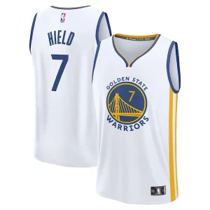 Buddy Hield Golden State Warriors Fast Break Replica Player Fabulous Jersey Association Edition White