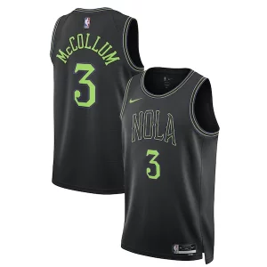 CJ McCollum New Orleans Eye - catching Pelicans Nike Unisex 2023/24 Swingman Jersey Black City Edition
