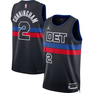 Cade Cunningham Detroit Pistons Jordan Brand Unisex Chic Swingman Jersey Statement Edition Black