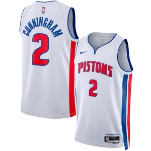 Cade Cunningham Detroit Pistons Nike Unisex Swingman Fabulous Jersey Association Edition White/Blue