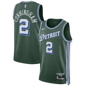 Cade Cunningham Detroit Trendy Pistons Nike Unisex 2022/23 Swingman Jersey City Edition Green