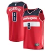 Carlton Carrington Washington Chic Wizards Fast Break Replica Player Jersey Icon Edition Red