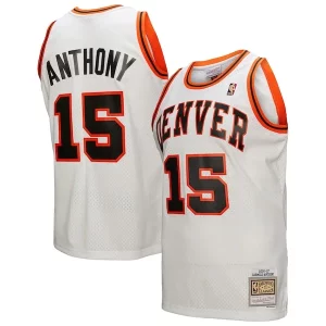 Carmelo Anthony Stylish Denver Nuggets 2006/07 Swingman Jersey White