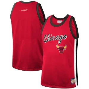 Chicago Bulls Hardwood Classics Team Premium Heritage Fashion Jersey Red