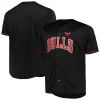 Chicago Bulls Profile Big & Tall Pop Jersey Black Unique