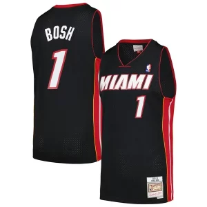 Chris Bosh Miami Heat 2012/13 Hardwood Classics Swingman Jersey Black Unique