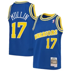 Chris Mullin Golden State Warriors Youth 1993/94 Hardwood Classics Gorgeous Swingman Jersey Royal