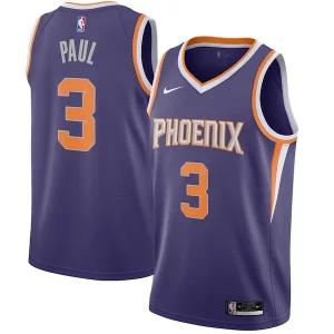 Chris Paul Phoenix Suns Nike 2020/21 Swingman Jersey Purple Icon Fabulous Edition