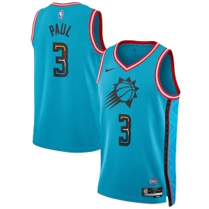 Chris Paul Phoenix Suns Nike Stylish Unisex 2022/23 Swingman Jersey City Edition Turquoise