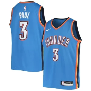 Chris Premium Paul Oklahoma City Thunder Nike Youth Team Swingman Jersey Blue