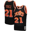 Cleveland Cavaliers 1984 85 Hardwood Classics World B. Free Reload 3.0 Eye - catching Swingman Jersey Black