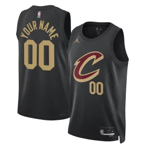 Cleveland Cavaliers Jordan Brand Unisex 2022/23 Trendy Swingman Custom Jersey Statement Edition Black