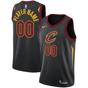 Cleveland Cavaliers Nike Swingman Custom Unique Jersey Black Statement Edition