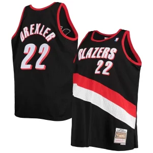 Clyde Drexler Portland Trail Blazers 1991/92 Big & Fabulous Tall Hardwood Classics Swingman Jersey Black