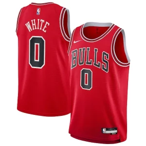 Coby White Chicago Bulls Youth Swingman Jersey Eye - catching Red Icon Edition