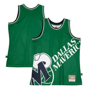 Dallas Mavericks Hardwood Classics Blown Unique Out Fashion Jersey Green