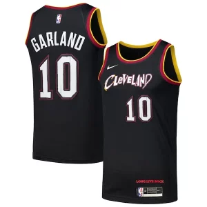 Darius Garland Cleveland Cavaliers Nike Swingman Player Jersey Chic City Edition Black