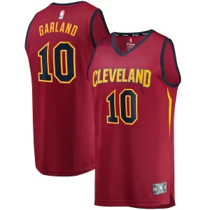 Darius Garland Gorgeous Cleveland Cavaliers Youth Replica Fast Break Jersey Wine Icon Edition