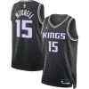 Davion Mitchell Sacramento Kings Elegant Jordan Brand Unisex Swingman Jersey Statement Edition Black