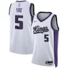 De'Aaron Fox Sacramento Kings Nike Unisex Swingman Jersey Association Edition White Unique